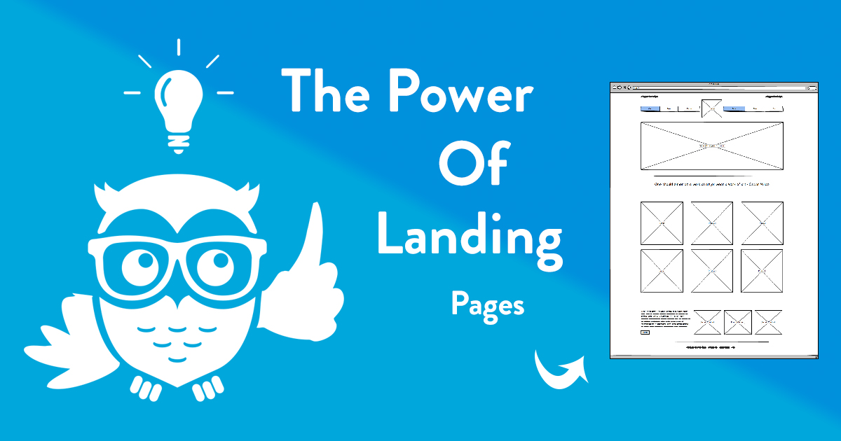 The power of landing pages